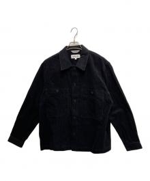 AIGLE（エーグル）の古着「ビッグポケットシャツジャケット」｜ブラック