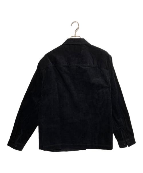 AIGLE（エーグル）AIGLE (エーグル) ビッグポケットシャツジャケット ブラック サイズ:Lの古着・服飾アイテム