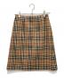 BURBERRY BLUE LABEL (バーバリー ブルー レーベル) ラップスカート ベージュ サイズ:36：8000円