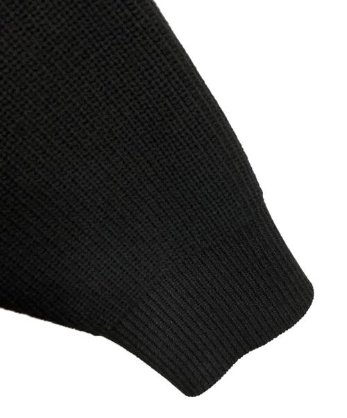 FRED PERRY（フレッドペリー）FRED PERRY (フレッドペリー) BEAMS (ビームス) 別注ドライバーズニット ブラック サイズ:M 未使用品の古着・服飾アイテム