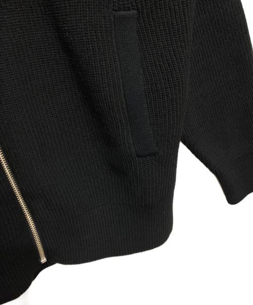 FRED PERRY（フレッドペリー）FRED PERRY (フレッドペリー) BEAMS (ビームス) 別注ドライバーズニット ブラック サイズ:M 未使用品の古着・服飾アイテム
