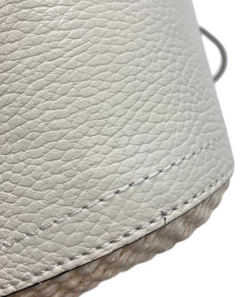 DES PRES（デ プレ）DES PRES (デ プレ) 2WAYストローバッグ ベージュの古着・服飾アイテム