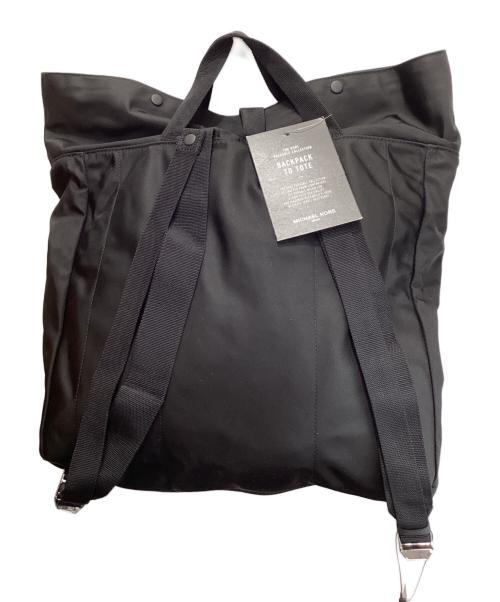 MICHAEL KORS（マイケル・コース）MICHAEL KORS (マイケル・コース) 2WAYリュック ブラック 未使用品の古着・服飾アイテム