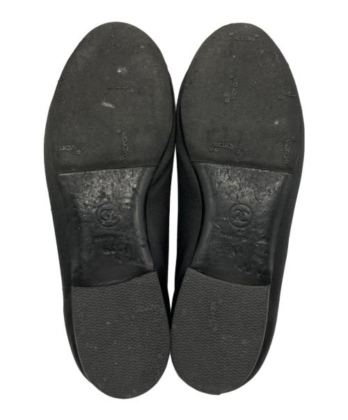 CHANEL（シャネル）CHANEL (シャネル) バレリーナフラットパンプス グレー サイズ:36 1/2の古着・服飾アイテム