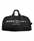 Lyftリフト）の古着「BORN TO LYFT ボストンバッグ」｜ブラック