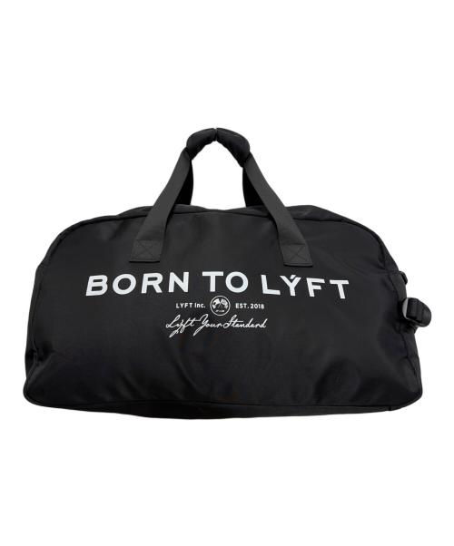 Lyft（リフト）Lyft (リフト) BORN TO LYFT ボストンバッグ ブラックの古着・服飾アイテム