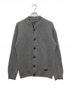 BLACK LABEL CRESTBRIDGEブラックレーベル クレストブリッジ）の古着「ニットジャケット」｜グレー