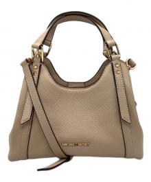MICHAEL KORS（マイケル・コース）の古着「ARLO センタージップ トリプルクロスボディ」｜ベージュ