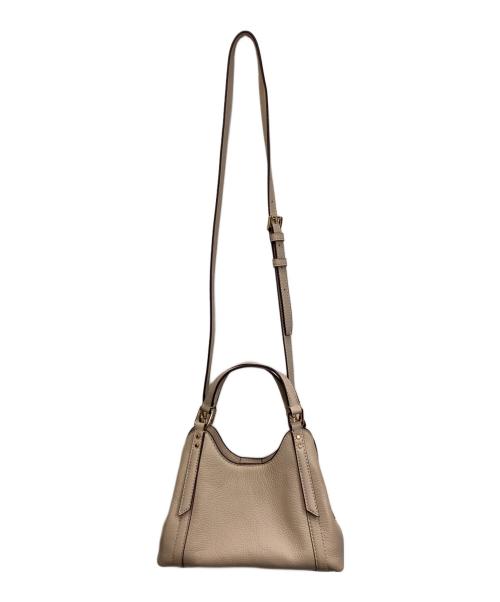 MICHAEL KORS（マイケル・コース）MICHAEL KORS (マイケル・コース) ARLO センタージップ トリプルクロスボディ ベージュの古着・服飾アイテム