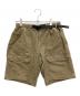 GRAMICCI（グラミチ）の古着「キャンバスEQT ショートパンツ」｜カーキ