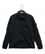 STONE ISLANDストーンアイランド）の古着「Nylon Metal Shirt Jacket」｜ブラック