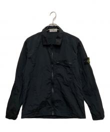 STONE ISLAND（ストーンアイランド）の古着「Nylon Metal Shirt Jacket」｜ブラック