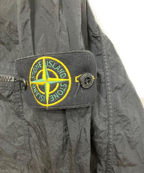 STONE ISLAND（ストーンアイランド）STONE ISLAND (ストーンアイランド) Nylon Metal Shirt Jacket ブラック サイズ:Lの古着・服飾アイテム