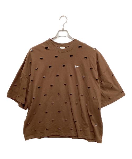 NIKE（ナイキ）NIKE (ナイキ) jacquemus (ジャックムス) Nrg He S/S Tee ブラウン サイズ:XLの古着・服飾アイテム