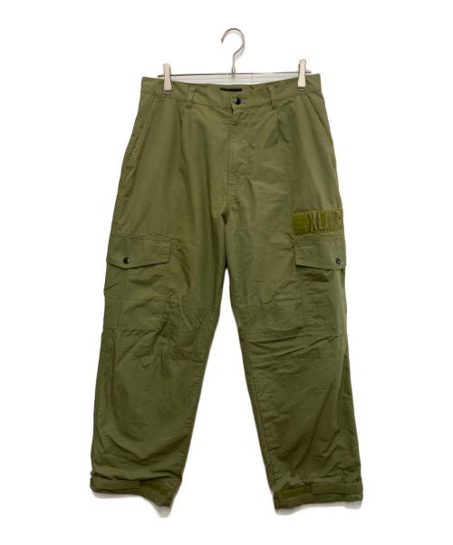 X-LARGE（エクストララージ）X-LARGE (エクストララージ) MILITARY RIPSTOP PANTS カーキ サイズ:34の古着・服飾アイテム