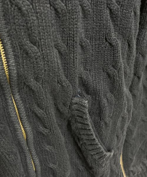 RALPH LAUREN（ラルフローレン）RALPH LAUREN (ラルフローレン) ケーブルジップパーカー ネイビー サイズ:Sの古着・服飾アイテム