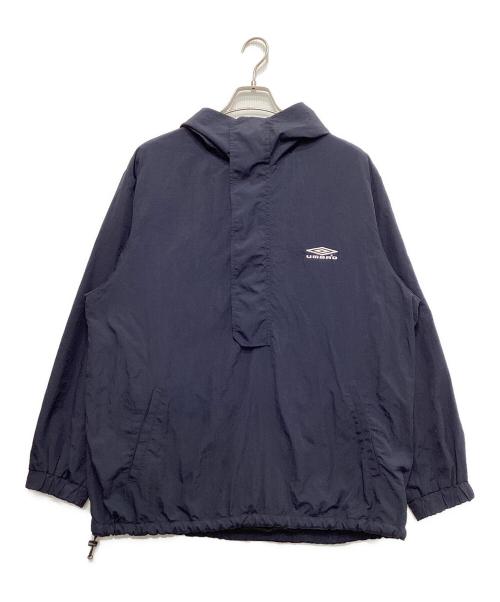 UMBRO（アンブロ）UMBRO (アンブロ) JOURNAL STANDARD (ジャーナルスタンダード) Warm Up Anorak / アノラックパーカー ネイビー サイズ:Lの古着・服飾アイテム