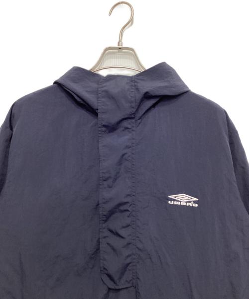 UMBRO（アンブロ）UMBRO (アンブロ) JOURNAL STANDARD (ジャーナルスタンダード) Warm Up Anorak / アノラックパーカー ネイビー サイズ:Lの古着・服飾アイテム