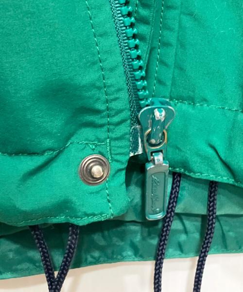Eddie Bauer（エディーバウアー）Eddie Bauer (エディーバウアー) オールドEBtekマウンテンパーカー グリーン サイズ:Mの古着・服飾アイテム
