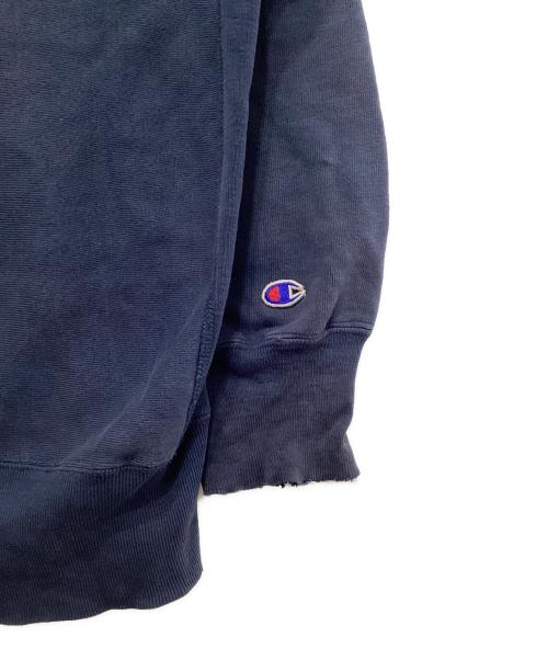 Champion REVERSE WEAVE（チャンピオン リバース ウィーブ）Champion REVERSE WEAVE (チャンピオン リバース ウィーブ) プリントスウェット/リバースウィーブ ネイビー サイズ:XLの古着・服飾アイテム