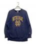 Champion REVERSE WEAVE（チャンピオン リバース ウィーブ）の古着「プリントスウェット/リバースウィーブ」｜ネイビー