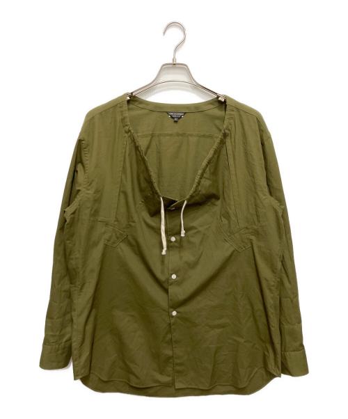 COMME des GARCONS HOMME PLUS（コムデギャルソンオムプリュス）COMME des GARCONS HOMME PLUS (コムデギャルソンオムプリュス) 長袖シャツ オリーブ サイズ:Sの古着・服飾アイテム