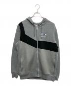 PUMA×BMWプーマ×ビーエムダブリュー）の古着「ジップパーカー」｜グレー