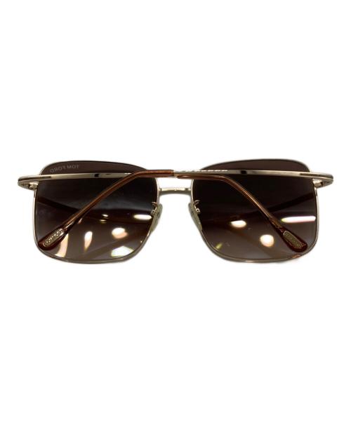 TOM FORD（トムフォード）TOM FORD (トムフォード) スクエアサングラス ブラウン サイズ:59□17 145の古着・服飾アイテム