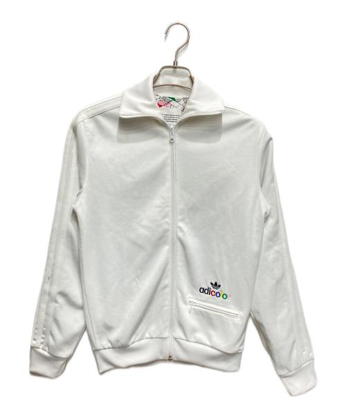 adidas（アディダス）adidas (アディダス) リバーシブルトラックジャケット ホワイト サイズ:XSの古着・服飾アイテム