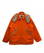 BEAMS PLUSビームスプラス）の古着「ハンティング パフジャケット」｜オレンジ