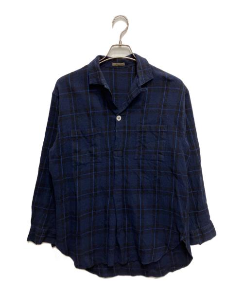 Y's for men（ワイズフォーメン）Y's for men (ワイズフォーメン) オールドプルオーバーシャツ ネイビー サイズ:不明の古着・服飾アイテム
