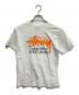 stussy (ステューシー) バックロゴプリントTシャツ ホワイト サイズ:M：5000円
