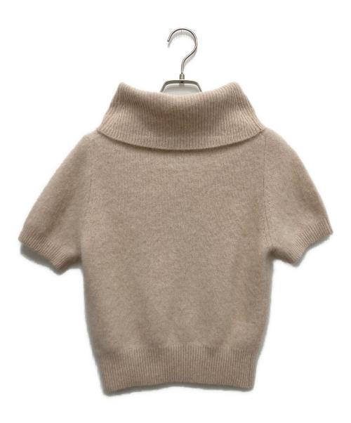 Snidel（スナイデル）Snidel (スナイデル) フォックスファータートルプルオーバー ピンク サイズ:Freeの古着・服飾アイテム