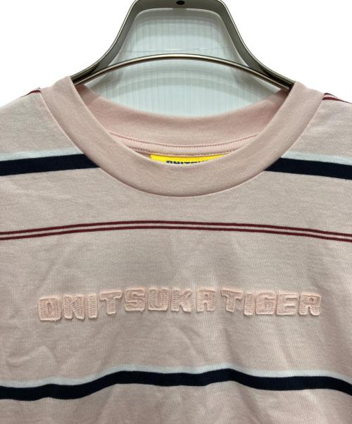 Onitsuka Tiger（オニツカタイガー）Onitsuka Tiger (オニツカタイガー) LONG SLEEVED TOP ピンク サイズ:XSの古着・服飾アイテム