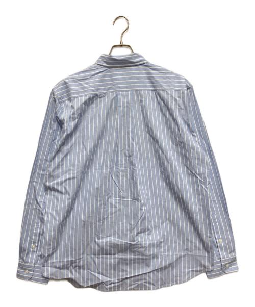 Onitsuka Tiger（オニツカタイガー）Onitsuka Tiger (オニツカタイガー) コラボLONG SLEEVED SHIRT/ロングスリーブシャツ ブルー サイズ:50 未使用品の古着・服飾アイテム