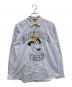 Onitsuka Tiger（オニツカタイガー）の古着「コラボLONG SLEEVED SHIRT/ロングスリーブシャツ」｜ブルー