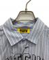 中古・古着 Onitsuka Tiger (オニツカタイガー) コラボLONG SLEEVED SHIRT/ロングスリーブシャツ ブルー サイズ:50 未使用品：10000円