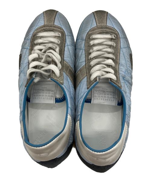 Maison Margiela（メゾンマルジェラ）Maison Margiela (メゾンマルジェラ) スプリンターズレースアップスニーカー ブルー サイズ:39の古着・服飾アイテム