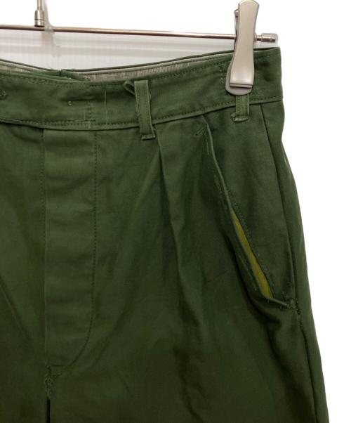 Swedish Army（スウェーデン軍）Swedish Army (スウェーデン軍) ユーティリティトラウザーパンツ グリーン サイズ:C46の古着・服飾アイテム