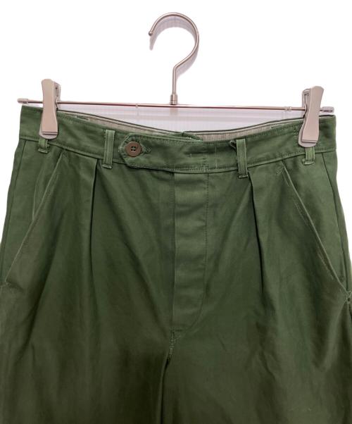 Swedish Army（スウェーデン軍）Swedish Army (スウェーデン軍) ユーティリティトラウザーパンツ グリーン サイズ:C46の古着・服飾アイテム