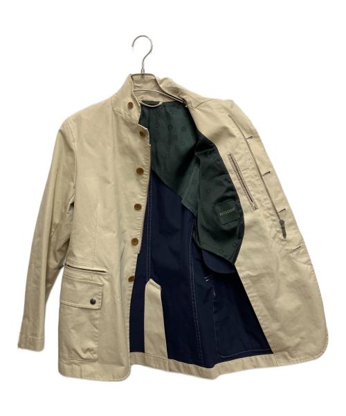 MACKINTOSH PHILOSOPHY（マッキントッシュ フィロソフィー）MACKINTOSH PHILOSOPHY (マッキントッシュ フィロソフィー) スタンドカラージャケット ベージュ サイズ:38の古着・服飾アイテム