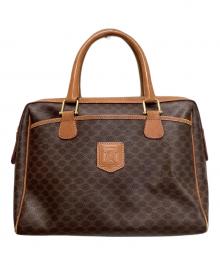 CELINE（セリーヌ）の古着「マカダムミニボストンバッグ」｜ブラウン