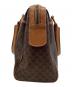 CELINE (セリーヌ) マカダムミニボストンバッグ ブラウン：18000円