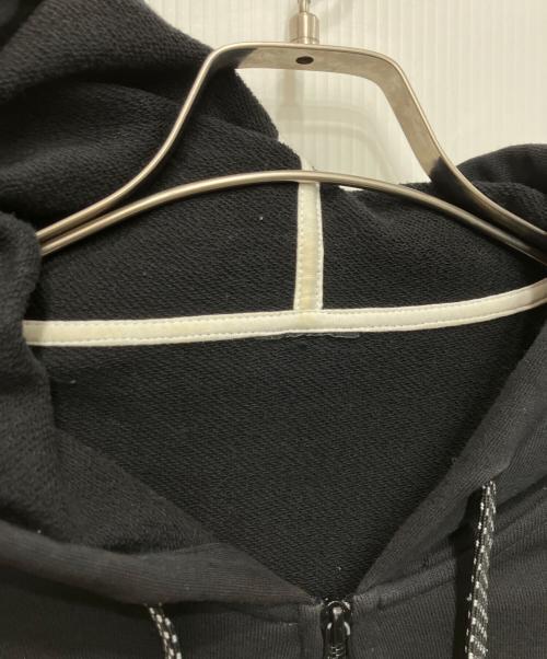 ARMANI EXCHANGE（アルマーニ エクスチェンジ）ARMANI EXCHANGE (アルマーニ エクスチェンジ) ジップパーカー ブラック サイズ:Lの古着・服飾アイテム
