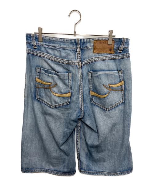 ECKO UNLTD（エコーアンリミテッド）ECKO UNLTD (エコーアンリミテッド) デニムハーフパンツ インディゴ サイズ:81cm (W32)の古着・服飾アイテム