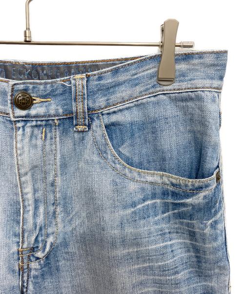 ECKO UNLTD（エコーアンリミテッド）ECKO UNLTD (エコーアンリミテッド) デニムハーフパンツ インディゴ サイズ:81cm (W32)の古着・服飾アイテム