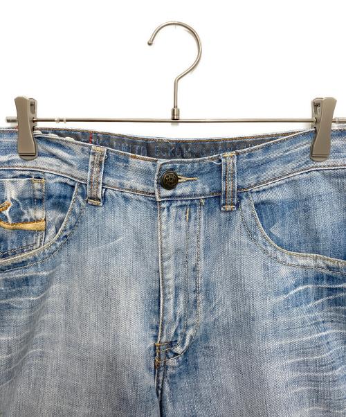 ECKO UNLTD（エコーアンリミテッド）ECKO UNLTD (エコーアンリミテッド) デニムハーフパンツ インディゴ サイズ:81cm (W32)の古着・服飾アイテム