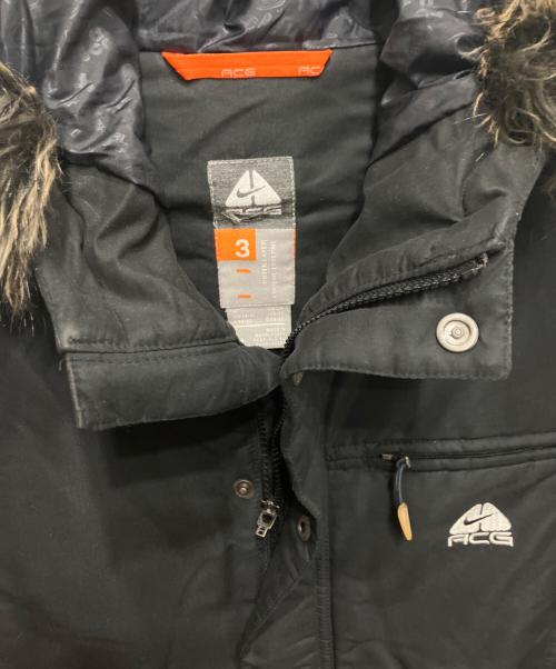 NIKE ACG（ナイキエーシージー）NIKE ACG (ナイキエーシージー) 中綿ジャケット ブラック サイズ:Mの古着・服飾アイテム