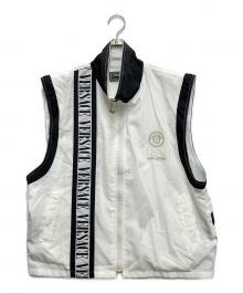 VERSACE JEANS COUTURE（ヴェルサーチ ジーンズクチュール）の古着「ベスト」｜ホワイト×ブラック