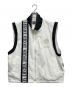 VERSACE JEANS COUTURE（ヴェルサーチ ジーンズクチュール）の古着「ベスト」｜ホワイト×ブラック